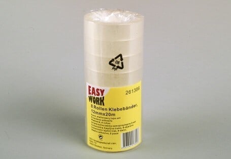 Easy Work Klebebänder 8 Rollen 12mmx20m von EK/servicegroup