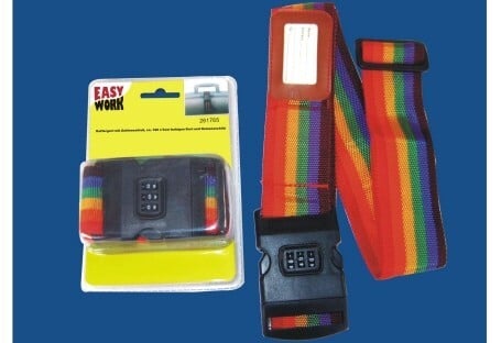 Easy Work Koffergurt mit Zahlenschloss Easy Work Koffergurt mit Zahlenschloss von EK/servicegroup