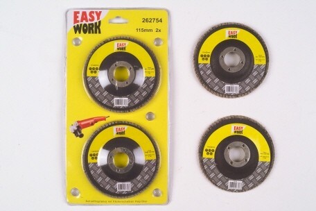 Easy Work Schleifmopteller, 2 Stück 115mm Easy Work Schleifmopteller, 2 Stück 115mm von EK/servicegroup