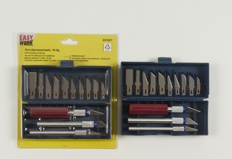 Easy Work Schnitzmessersatz, 16-tlg von EK/servicegroup