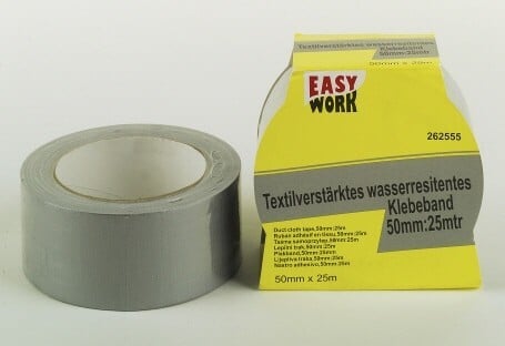 Easy Work Textilverstärktes wasserresistentes Klebeband 50mm:25m Easy Work Textilverstärktes wasserresistentes Klebeband 50mm:25m von EK/servicegroup