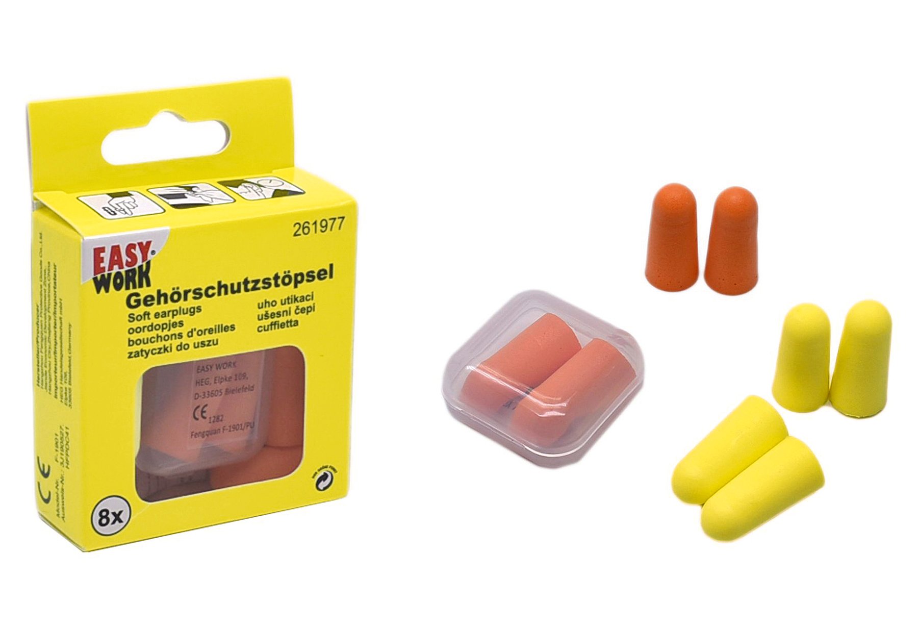 Gehörschutzstöpsel 8 Stück von EK/servicegroup