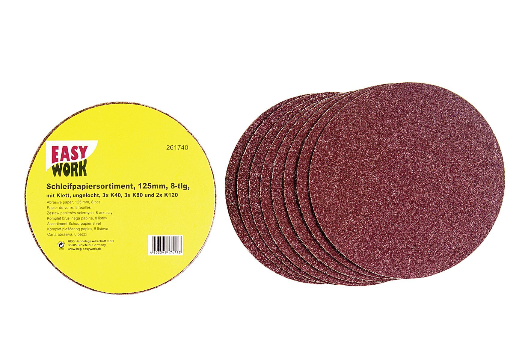 Schleifpapiersortiment Schleifpapiersortiment von EK/servicegroup