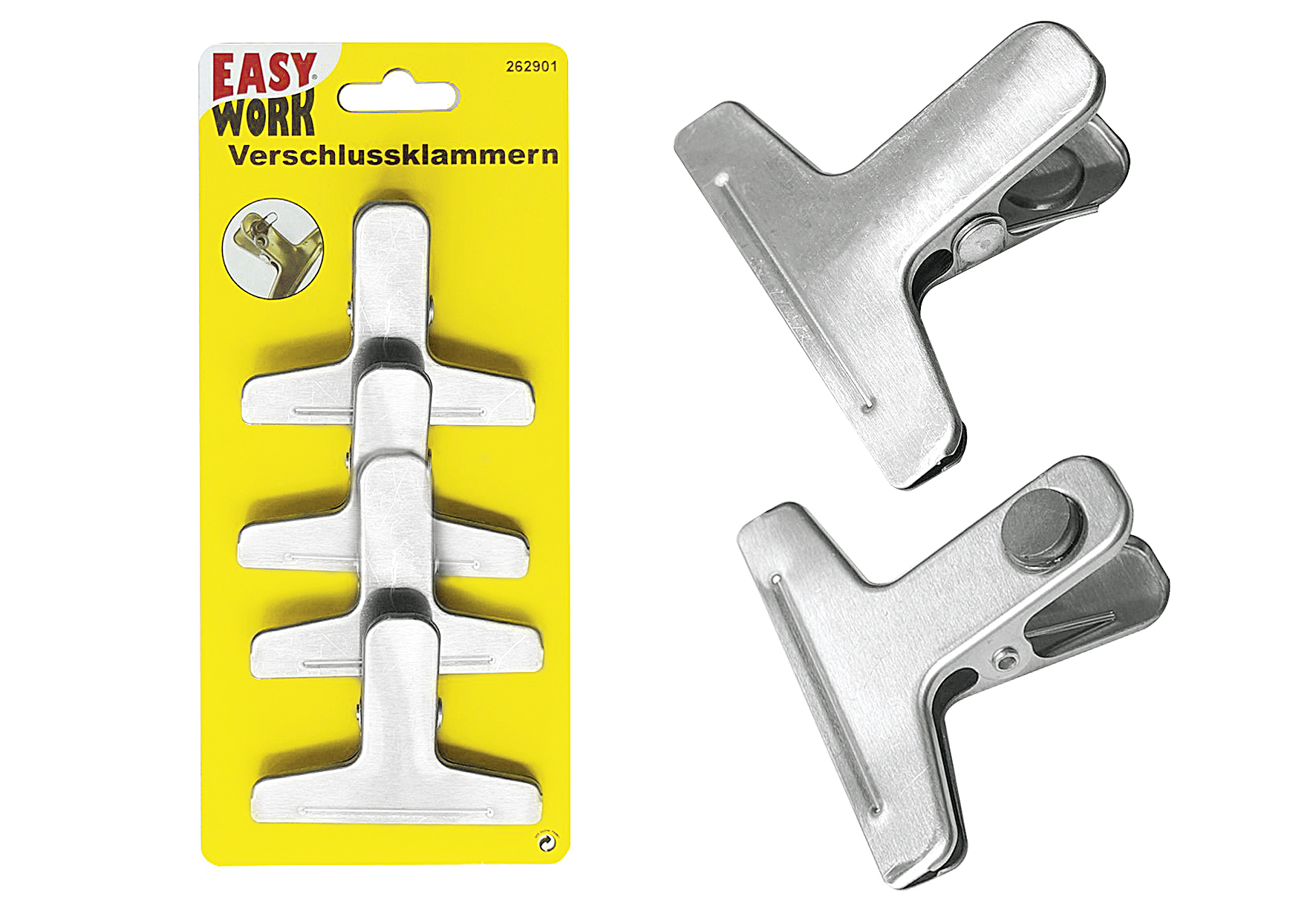 Verschlussklammern Verschlussklammern von EK/servicegroup