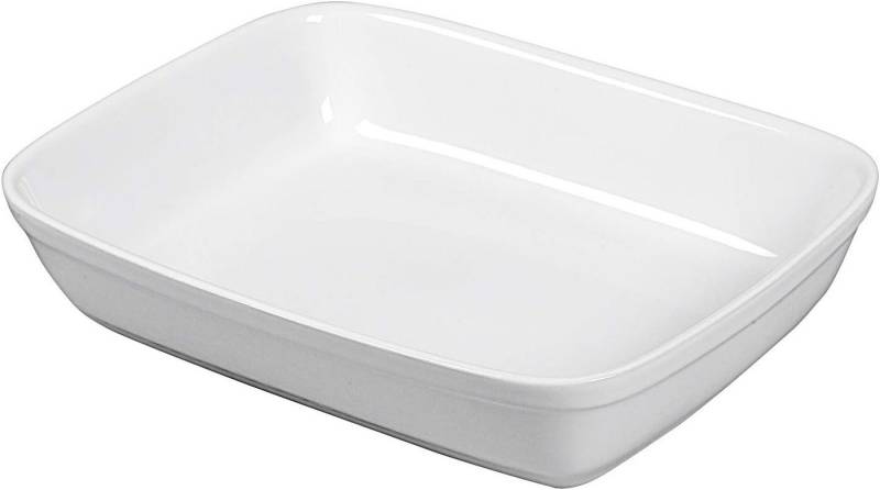 EK Germany Auflaufform Auflaufform rechteckig weiß 26,5 x 21,5 x 5,5 cm, (1-St) von EK Germany