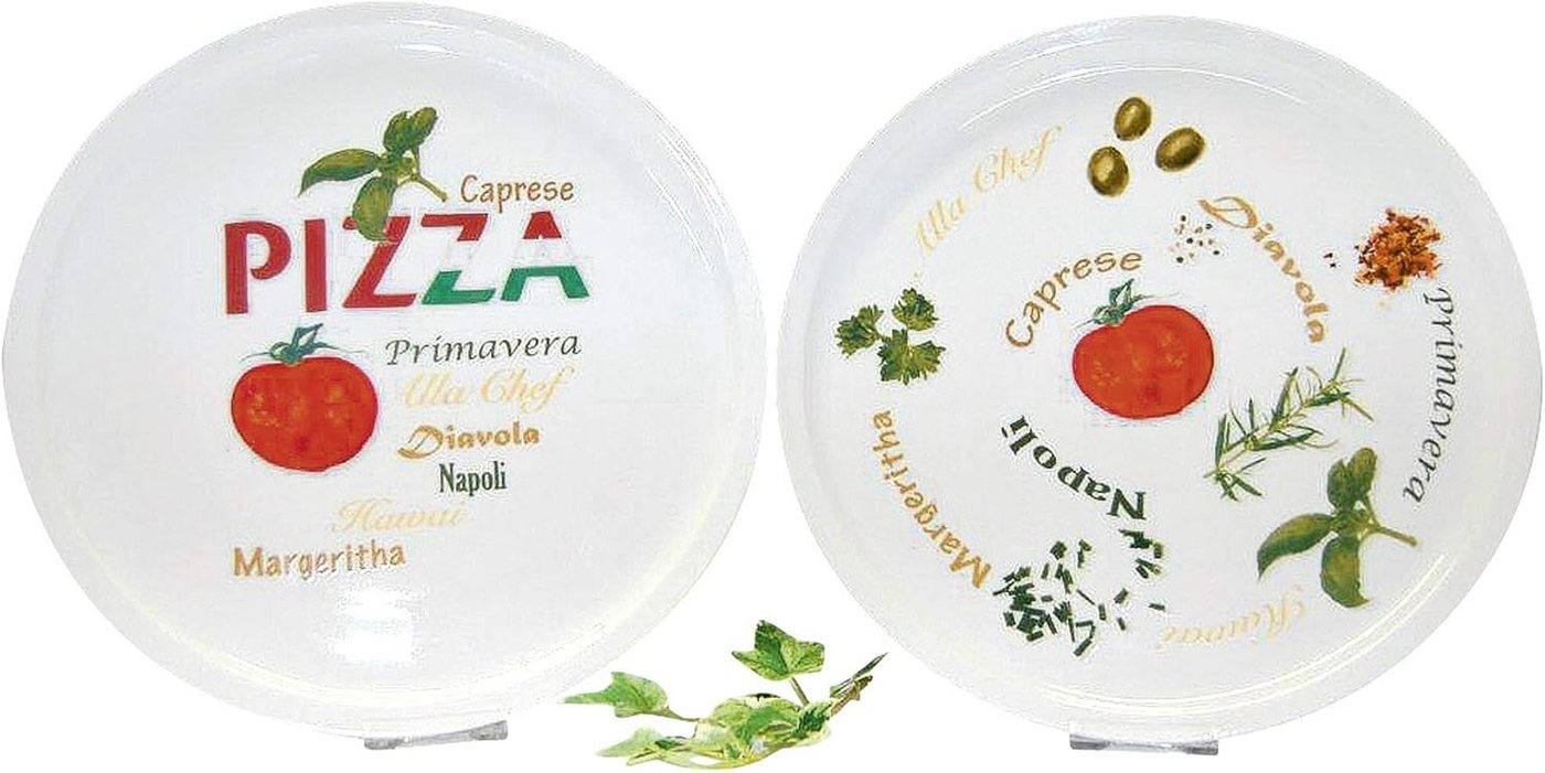 EK Germany Pizzateller Pizzateller Pizza ø30cm sortierte Motive, (1 St) von EK Germany