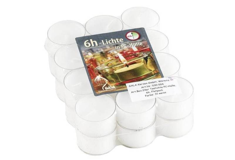 EK Germany Teelicht Teelicht 24er Pack Ø 4 cm weiß (1-tlg) von EK Germany