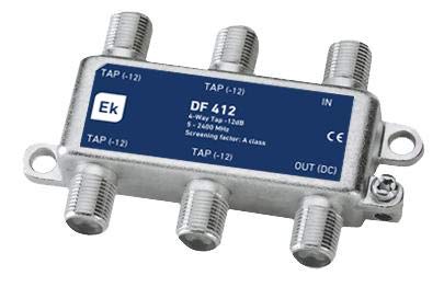 Ek DF 412 – Bypass, 4-fach 5 – 2300 MHz 12DB Trunk von EK