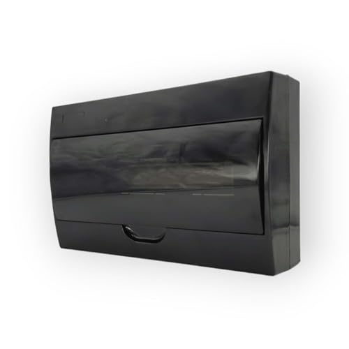 Sicherungskasten 18 Module Aufputz IP41 Schwarz Sicherungskasten 18 Module Aufputz IP41 Schwarz von EKABEL24.DE