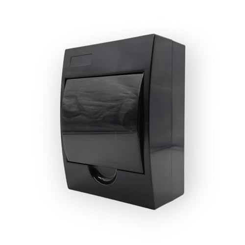 Sicherungskasten 6 Module Aufputz IP41 Schwarz Sicherungskasten 6 Module Aufputz IP41 Schwarz von EKABEL24.DE