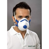 Ekastu Safety - Ekastu Mandil Soft v 412 084 Feinstaubmaske mit Ventil FFP2 5 St. von EKASTU SAFETY