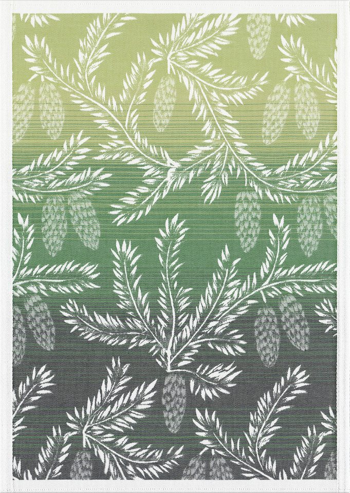 EKELUND MASTER WEAVERS 1692 Geschirrtuch Küchenhandtuch Frostgren 040 48x70 cm, (1-tlg., 1 x Geschirrtuch), gewebt von EKELUND MASTER WEAVERS 1692