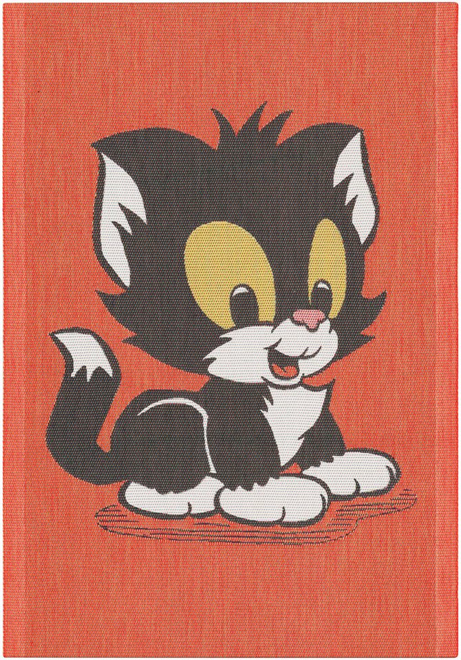EKELUND MASTER WEAVERS 1692 Geschirrtuch Küchenhandtuch Katten Jansson 599 35x50 cm, (1-tlg., 1 x Geschirrtuch), Pixel gewebt (6-farbig) von EKELUND MASTER WEAVERS 1692