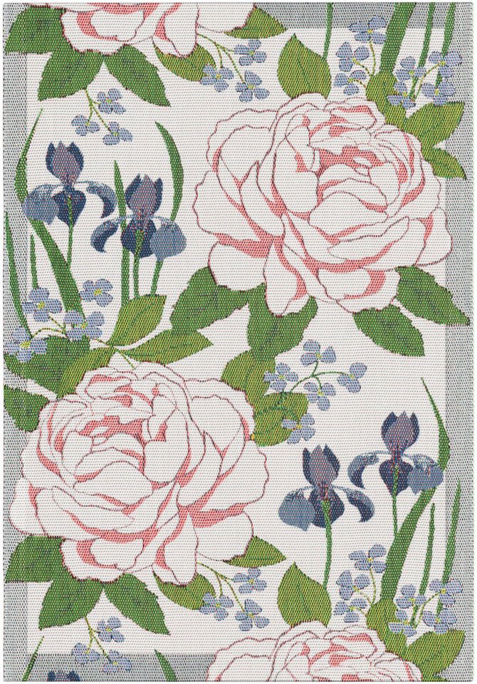 EKELUND MASTER WEAVERS 1692 Geschirrtuch Küchenhandtuch Piondröm 599 35x50 cm, (1-tlg., 1 x Geschirrtuch), Pixel gewebt (6-farbig) von EKELUND MASTER WEAVERS 1692