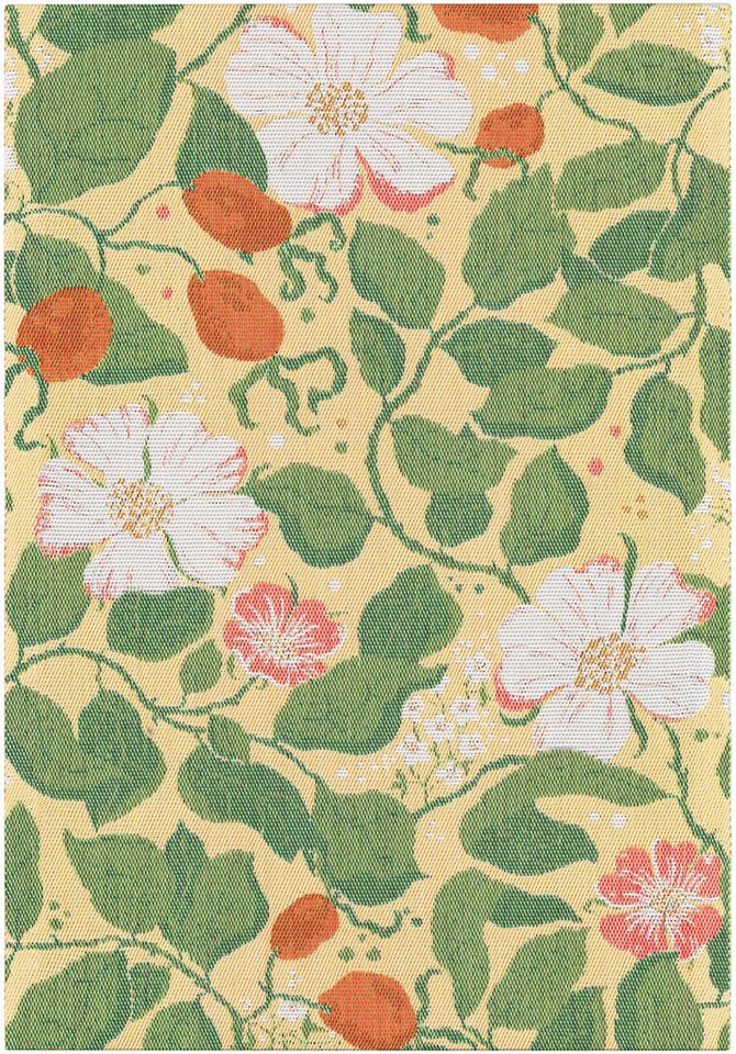 EKELUND MASTER WEAVERS 1692 Geschirrtuch Küchenhandtuch Skogsblom 599 35x50 cm, (1-tlg., 1 x Geschirrtuch), Pixel gewebt (6-farbig) von EKELUND MASTER WEAVERS 1692