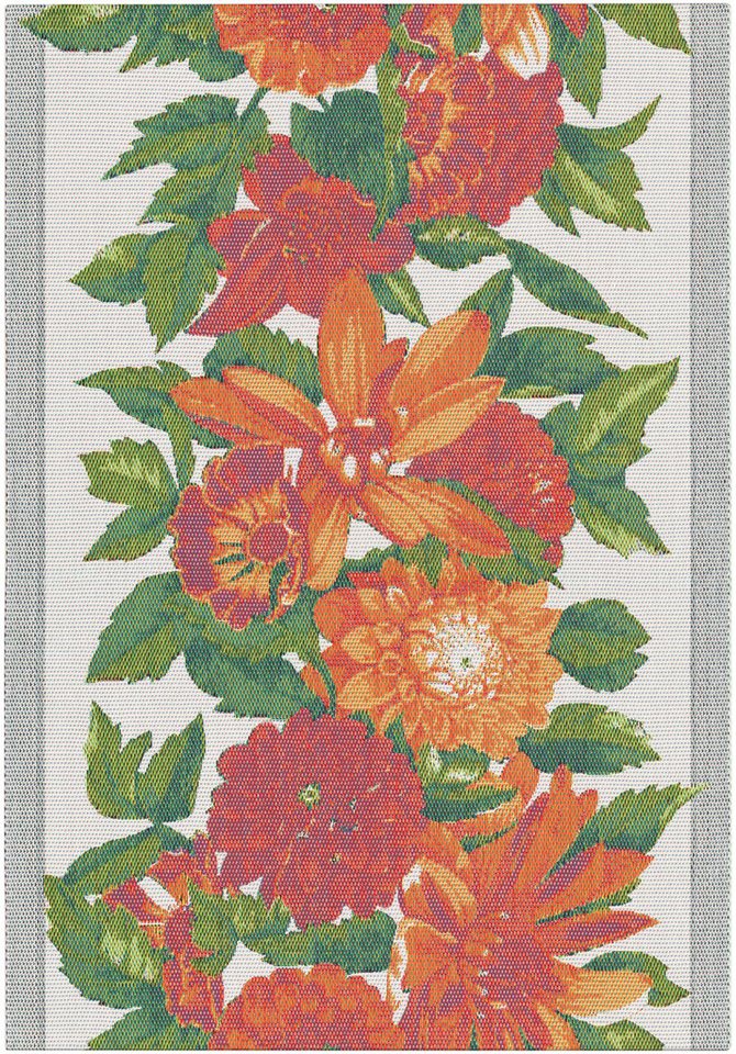 EKELUND MASTER WEAVERS 1692 Geschirrtuch Küchenhandtuch Sommarvärme 599 35x50 cm, (1-tlg., 1 x Geschirrtuch), Pixel gewebt (6-farbig) von EKELUND MASTER WEAVERS 1692