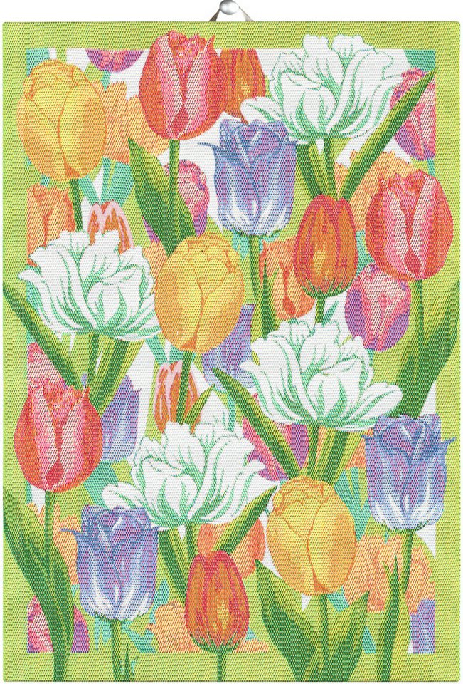 EKELUND MASTER WEAVERS 1692 Geschirrtuch ekelund handtuch geschirrtuch vartulpaner / tulpen von EKELUND MASTER WEAVERS 1692