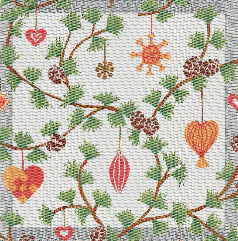 EKELUND MASTER WEAVERS 1692 Stoffserviette Serviette Julefröjd 599 35x35 cm, (1 St) von EKELUND MASTER WEAVERS 1692