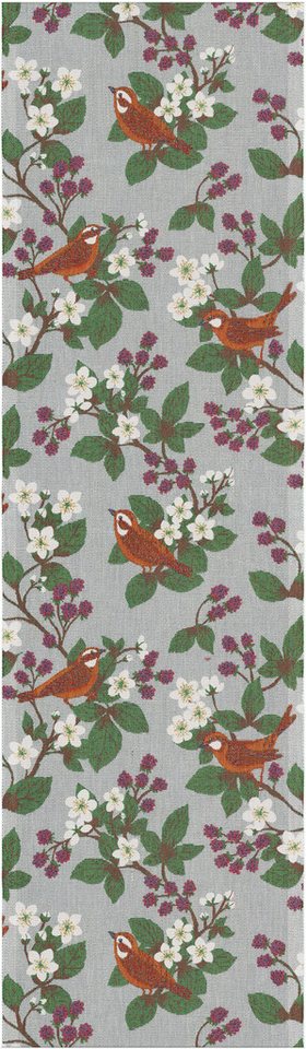 EKELUND MASTER WEAVERS 1692 Tischläufer Tischläufer Skogskvitter 599 35x120 cm, Pixel gewebt (6-farbig) von EKELUND MASTER WEAVERS 1692
