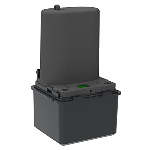EKEY UNO 200008 Akku zur mobilen Stromversorgung des Fingerprints, Keine fixe Stromversorgung über Kabel nötig, schwarz von EKEY UNO