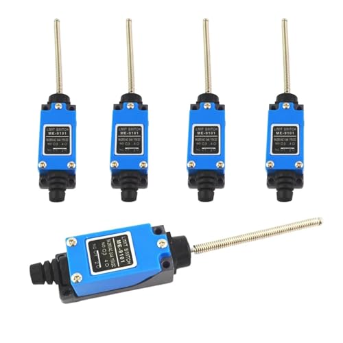 5Pcs ME-9101 Coil Spring Rod 1NO 1NC Momentary Mechanical Control Limit Switch EKFBQBGW 5Pcs ME-9101 Coil Spring Rod 1NO 1NC Momentary Mechanical Control Limit Switch EKFBQBGW von EKFBQBGW