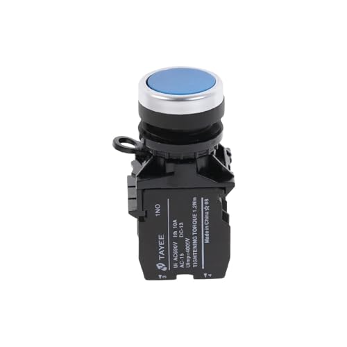 Blue Self-reset Momentary Push Button Switch Type 1NO+1NC EKFBQBGW Blue Self-reset Momentary Push Button Switch Type 1NO+1NC EKFBQBGW von EKFBQBGW