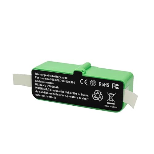 EKFPJVKAY 14,4 V Li-Ionen-Akku, Kompatibel Mit Roomba, 500 600 700 800 Serie 510 530 550 560 580 620 630 650 760 Staubsauger-Akku EKFPJVKAY 14,4 V Li-Ionen-Akku, Kompatibel Mit Roomba, 500 600 700 800 Serie 510 530 550 560 580 620 630 650 760 Staubsauger-Akku von EKFPJVKAY