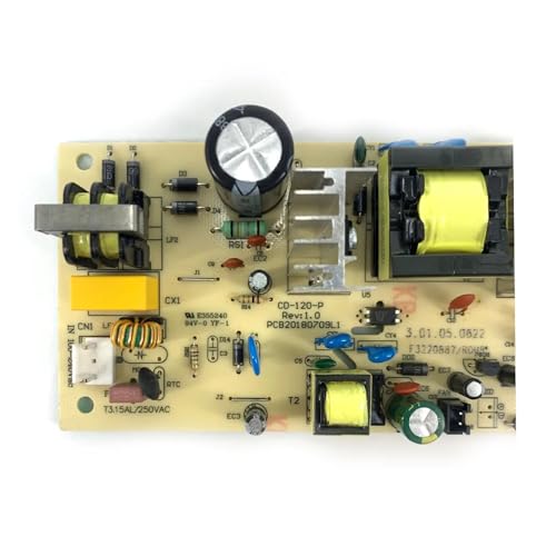 EKFPJVKAY Kühlgebläse for Rotweinkühler, Kühlsteuerplatine CD-120-P REV-1.0-PCB20180709L1, Austausch Von Weinschrankteilen von EKFPJVKAY