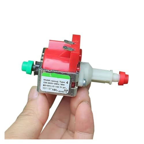 Kompatibel Mit ULKA NME4, Elektromagnetische Kolbenpumpe, AC 220–240 V, 16 W, Hochdruck-Minipumpe Mit Kleinem Durchfluss For Kaffeemaschinenwasser, Zubehör For Kaffeemaschinen von EKFPJVKAY