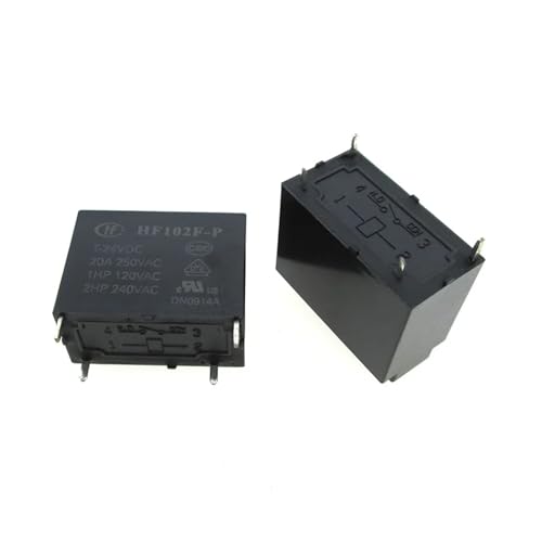 Relais JQX-102F-P-24VDC HF102F-P 24VDC 24VDC JQX102FP JQX-102F 24VDC 24V DIP4(10PCS) von EKJSBWGN