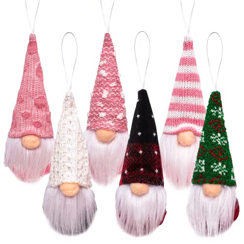 EKKONG 6Pcs Kleiner Plüsch Wichtel Gnom Weihnachtsdeko, Weihnachtswichtel zum Aufhängen Weihnachtszwerge, Skandinavische Weihnachtsmann Elf Plüschtiere, Hängende Weihnachtsmann Weihnachtsdeko EKKONG 6Pcs Kleiner Plüsch Wichtel Gnom Weihnachtsdeko, Weihnachtswichtel zum Aufhängen Weihnachtszwerge, Skandinavische Weihnachtsmann Elf Plüschtiere, Hängende Weihnachtsmann Weihnachtsdeko von EKKONG
