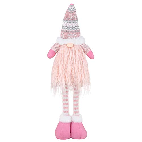 Ostern Weihnachten Deko Wichtel 57 cm Hoch,Schwedischen Weihnachtsmann Santa, Schwedische Wichtel Santa Dolls, Süße Weihnachten Figur aus Weihnachtsfigur Dwarf Weihnachts Deko (Pink) von EKKONG