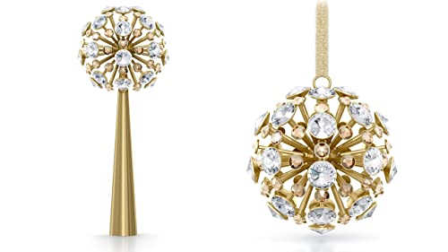 Swarovski Constella Christbaumspitze Constella Tree Topper 5628030 + Swarovski Constella Weihnachtskugel, groß Constella Ornament 5628031 + Gratis Haendlerschluessel Dealer Key SCBNR5 Swarovski Constella Christbaumspitze Constella Tree Topper 5628030 + Swarovski Constella Weihnachtskugel, groß Constella Ornament 5628031 + Gratis Haendlerschluessel Dealer Key SCBNR5 von EKM Living