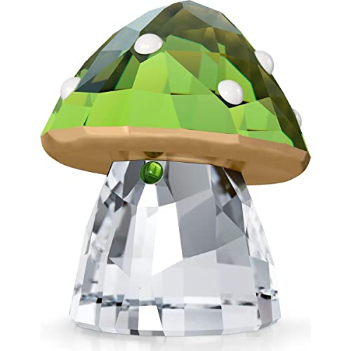 Swarovski Holiday Cheers Grüner Pilz/Mushroom 5627098 + Gratis 4er Set EKM Living Edelstahl Trinkhalme von EKM Living