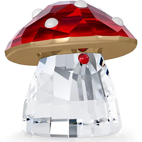 Swarovski Holiday Cheers Roter Pilz Red Mushroom 5627103 + Gratis 4er Set EKM Living Edelstahl Trinkhalme von EKM Living