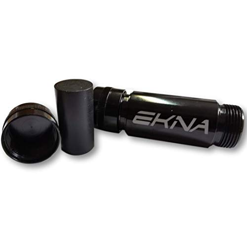 EKNA Aluminium-Pollenpresse - Skuff Presse - Pollenpresse klein Schwarz 91x30mm - Kräuterpresse - Brikettpresse EKNA Aluminium-Pollenpresse - Skuff Presse - Pollenpresse klein Schwarz 91x30mm - Kräuterpresse - Brikettpresse von EKNA