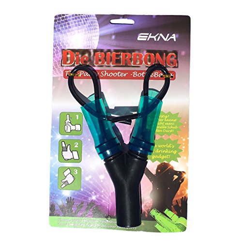 EKNA Bierbong Bier-Shooter Trinkbeschleuniger Bierstürzer Saufmaschine - ex und hopp! Double Version EKNA Bierbong Bier-Shooter Trinkbeschleuniger Bierstürzer Saufmaschine - ex und hopp! Double Version von EKNA