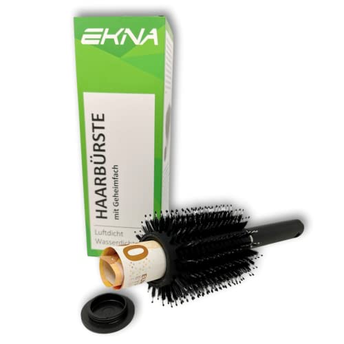 EKNA Haarbürste mit Geheimfach - Safe für Strand - Reise Safe - Geheimversteck für Geld - Geldversteck Geheimversteck - Brushes Hair zum Geld verstecken EKNA Haarbürste mit Geheimfach - Safe für Strand - Reise Safe - Geheimversteck für Geld - Geldversteck Geheimversteck - Brushes Hair zum Geld verstecken von EKNA