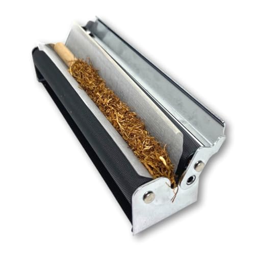 EKNA Joint Roller - Drehmaschine Joint aus Metall 110mm Drehmaschine Longpapes - Cigarette Machine - Joint Drehmaschine mit Anleitung - Als Unterstützung beim Drehen - Nicht konisch! EKNA Joint Roller - Drehmaschine Joint aus Metall 110mm Drehmaschine Longpapes - Cigarette Machine - Joint Drehmaschine mit Anleitung - Als Unterstützung beim Drehen - Nicht konisch! von EKNA