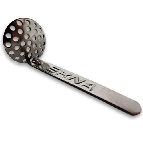 EKNA Stahl-Hängesiebe Einhängesiebe 18mm für Tabakpfeifen, Wasserpfeifen 10 Stück Stahlhängesiebe + Sticker (10x 18mm) von EKNA