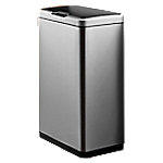 EKO Papierkorb mit Sensor Edelstahl 45 L 27 (B) x 46 (T) x 65,5 (H) cm Silber von EKO