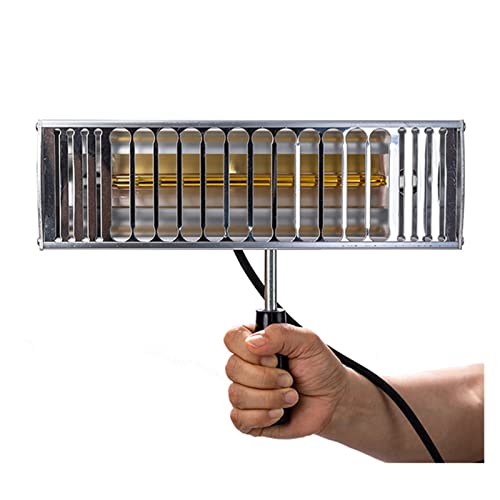 1000W Hand-Infrarot-Trockner-Auto-Infrarot-Farb-Lampe-Farb-Trocknung und Härtungswerkzeuge Backlampenheizung Licht Auto Reparaturwerkzeuge Für die Karosseriereparatur von EKOUQIN
