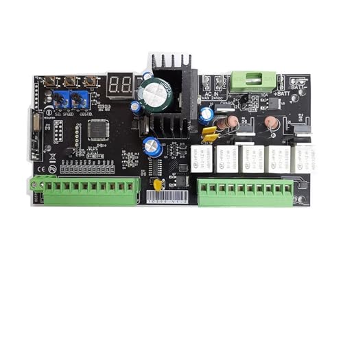 12V 24V DC Swing Gate Opener Motor Control Unit PCB Controller Platine Elektronische Karte for Einzelmotor oder Doppelmotor Komfortable Türöffnung(1 board 3 key) von EKOUQIN