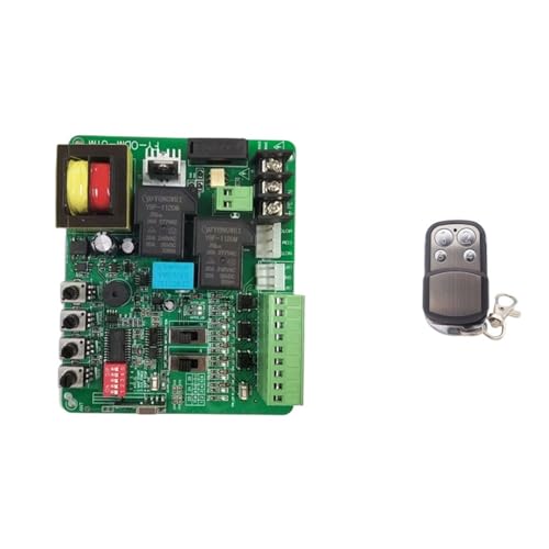 220V/110V Schiebetor-Motorplatine mit langsamem Stopp, automatischem Schließen, 433-MHz-Fernbedienung und mobiler Bluetooth-Platine Komfortable Türöffnung(PCB 6 remote 220V) von EKOUQIN