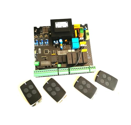 220VAC Automatischer Drehtoröffner Wechselstrommotor-Steuereinheit PCB-Controller-Leiterplatte Elektronische Plattenkarte Komfortable Türöffnung(Board 2 remotes) von EKOUQIN