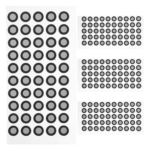 3D-Scannerpunkte 4 Blatt Handheld 3D Magnetische Dynamische Bewegungserfassung Diffuse Reflexionsmarkierungen Reflektierende Folie Scanpunkte Scannermarkierung für genaues Tracking(1 UK) von EKOUQIN