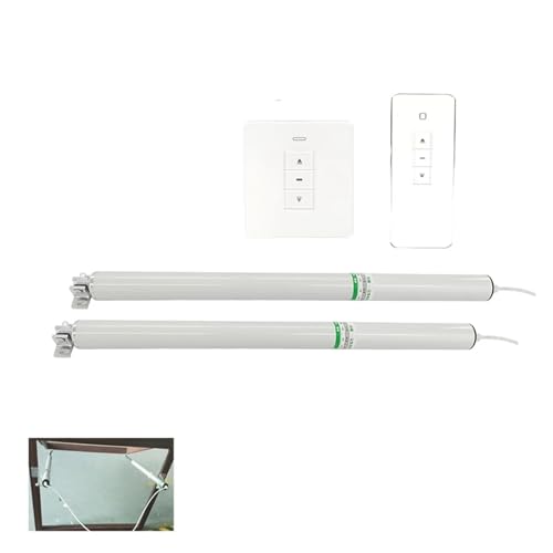 400mm Smart Tuya Automatische Dachfenster Elektrische Schraube Fensteröffner Windows Motor for Flughafen Hohe Gebäude Komfortable Türöffnung(Kit4) von EKOUQIN