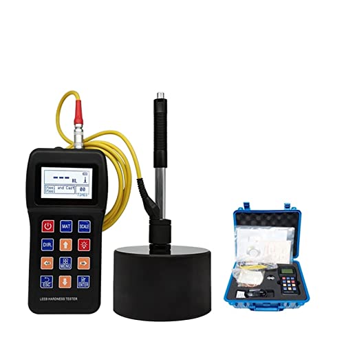 7-in-1-Härte-Tester Metallstahl Metallmaterialien Härtemesser HRB HRC HV HB HS HL Durometer mit 100 Gruppen Kapazität Testausrüstung von EKOUQIN