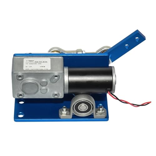 Automatische Schwenkfrequenz DIY DC-Getriebemotor Schaltnetzteil + PWM-Regler 30 60 90 Grad Hubkolbenmotor DIY Komfortable Türöffnung(220rpm,24V) von EKOUQIN