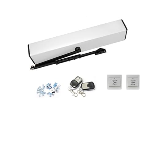 Automatische Türantriebe, schwenkbarer Garagentor-Türöffner, elektrischer Türschließer mit Sensor-Y-Entriegelungstaste, optional Komfortable Türöffnung(Kit8) von EKOUQIN